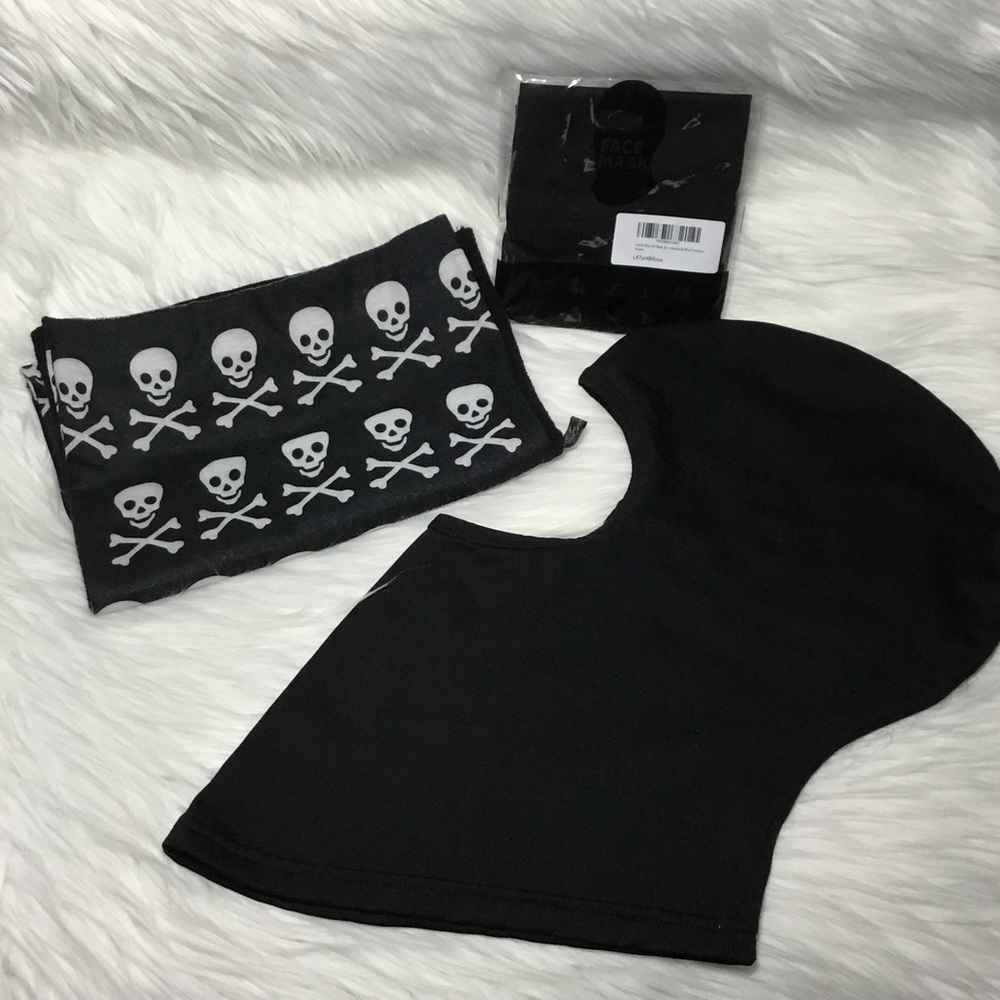 Balaclava Face Mask (2) and Neck Gator for Cold Weather
